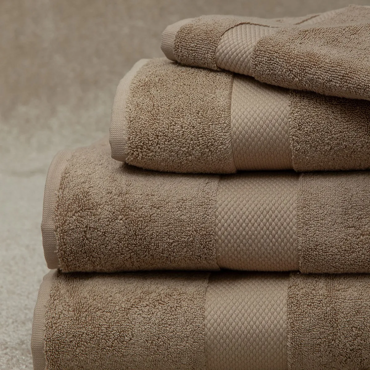 Face Towel - Egyptian Cotton - Camel