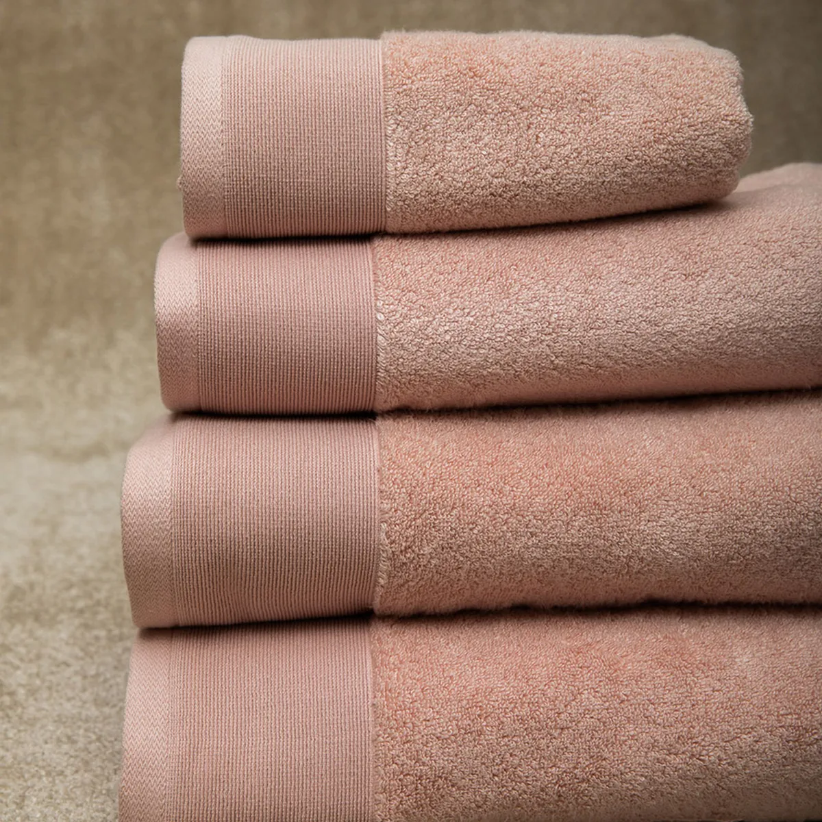 Face Towel - Cotton with Modal - Pink