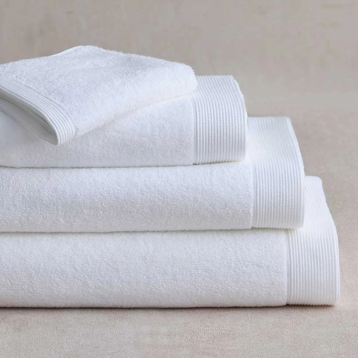 Renew Face Towel - White